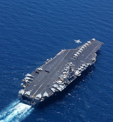 USS George Washington's flight deck