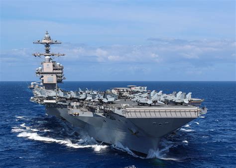 USS Gerald R. Ford aircraft carrier