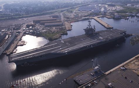 USS Harry S. Truman under construction