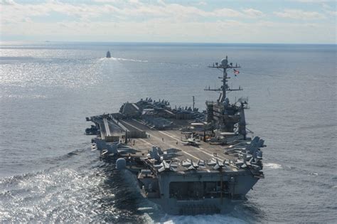 USS Harry S. Truman participating in exercise