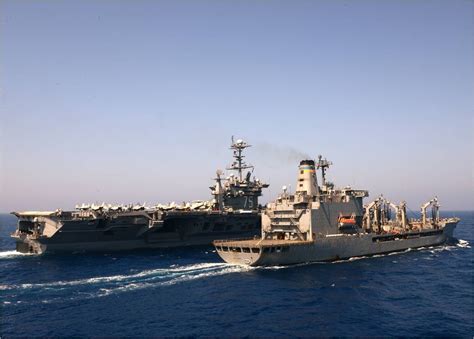 USS Harry S. Truman refueling