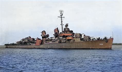 USS Hoel's Fatal Damage