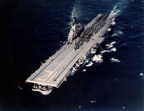 USS Hornet CV-12 Under Construction