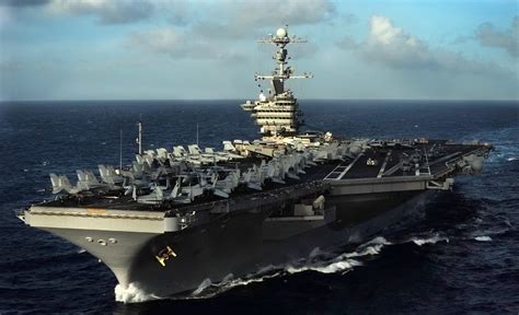 USS John C Stennis radar system