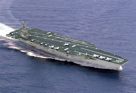 USS John F Kennedy CVN 79 Aircraft Carrier