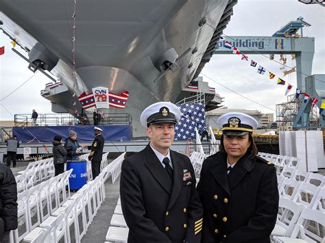 Crew members on the USS John F. Kennedy