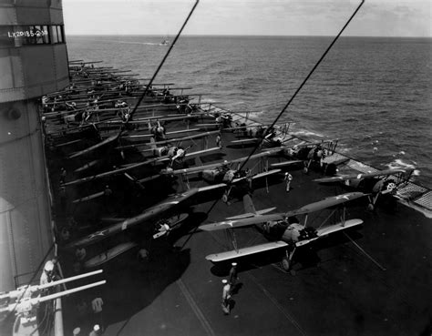 USS Lexington CV2 Flight Deck