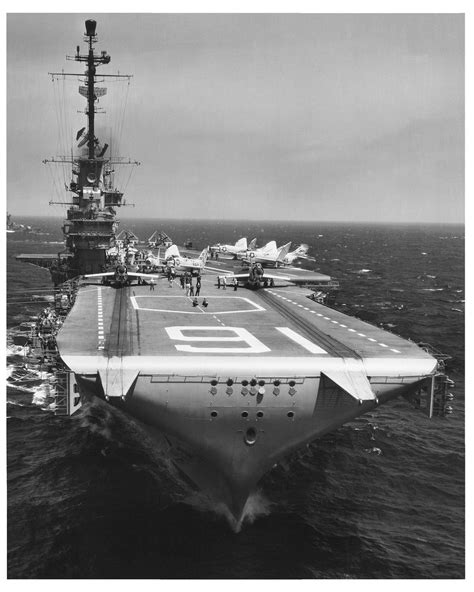 USS Lexington CVA-16 in Action