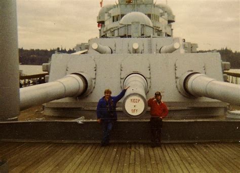 USS Missouri Gun Turret