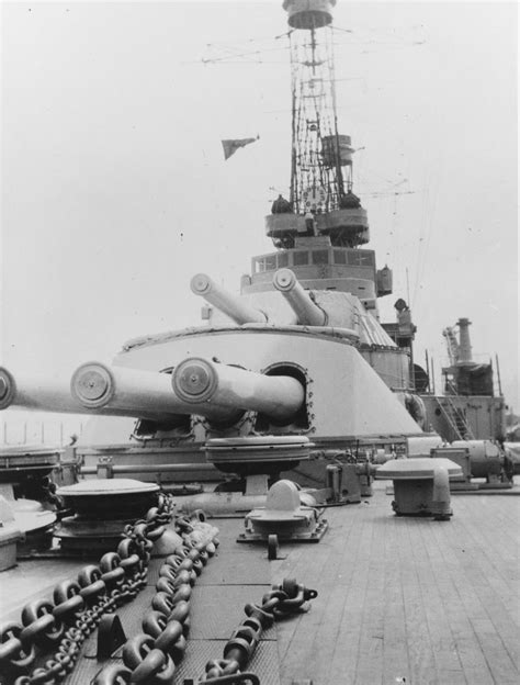 USS Nevada Gun Turret Close Up