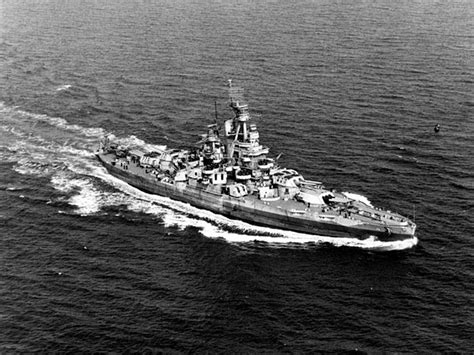 USS Nevada at Sea