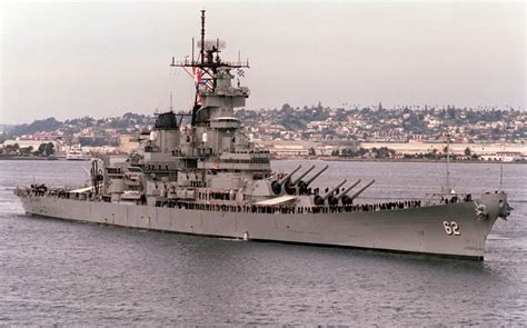 USS New Jersey at Launch