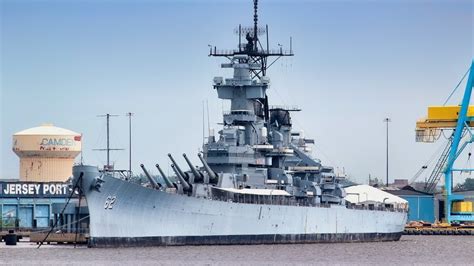 USS New Jersey in Korea