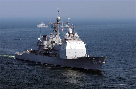 USS Normandy CG-60 at sea