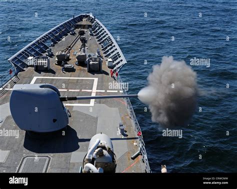 USS Normandy CG-60 during training exercise