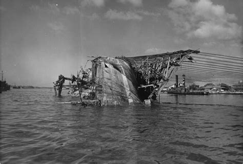 USS Oklahoma Capsized