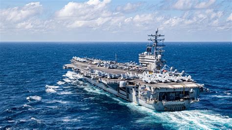 USS Ronald Reagan Operating in the Indian Ocean