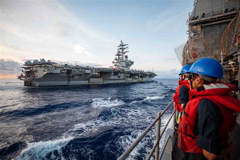 USS Ronald Reagan Operating in the South China Sea