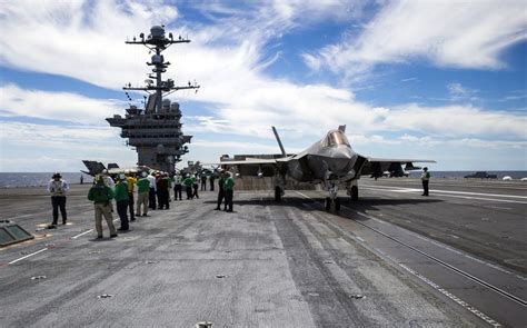 USS Ronald Reagan F-35C Lightning II Aircraft