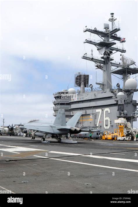 USS Ronald Reagan Flight Deck