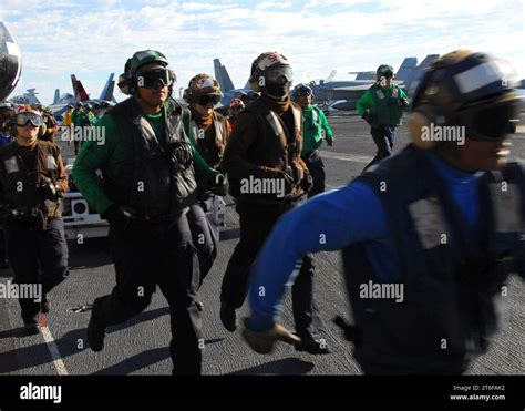 USS Ronald Reagan Flight Deck Crew