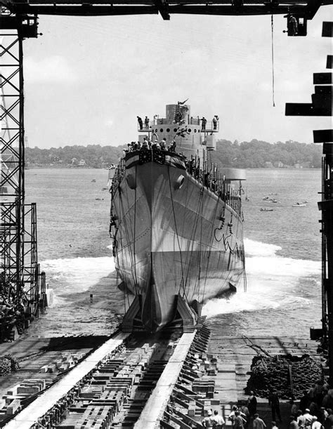 USS San Diego CL-53 Ship Launch