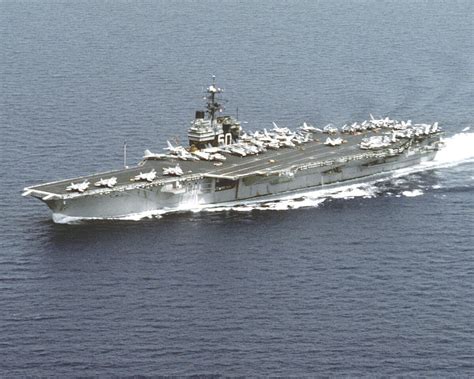 USS Saratoga CV 60 during Cuban Missile Crisis