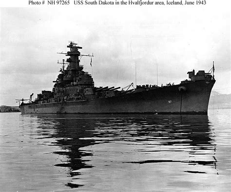 USS South Dakota BB-57