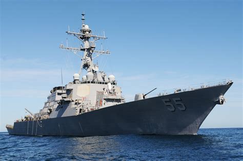 USS Stout (DDG-55) in the Atlantic Ocean