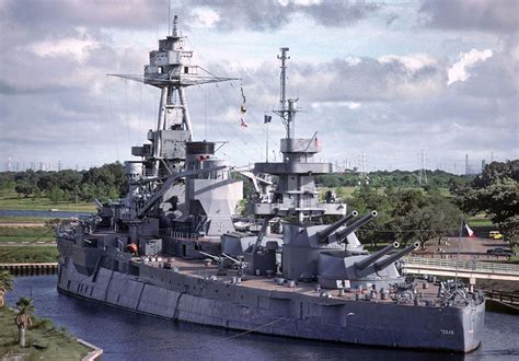 USS Texas in the Pacific Theater