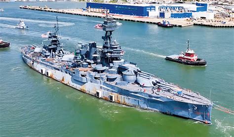 USS Texas restoration efforts