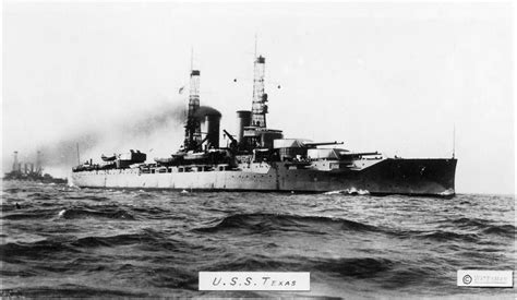 USS Texas at Sea