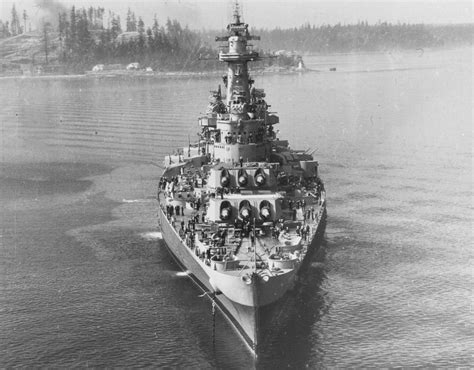 USS Washington at Sea