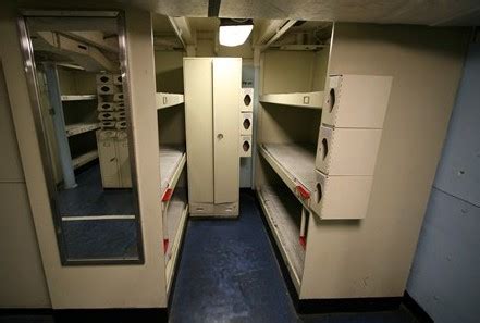 USS Washington Aircraft Carrier Crew Quarters