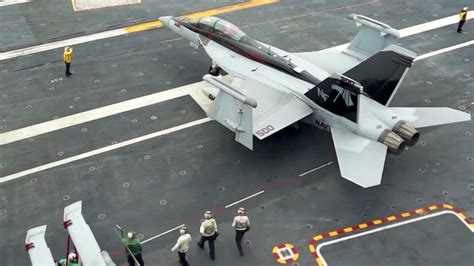 USS Washington Aircraft Carrier Flight Deck Operations