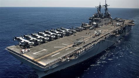 USS Wasp Amphibious Assault Operations