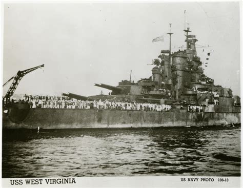 USS West Virginia Battleship