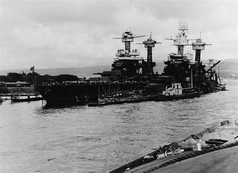 USS West Virginia Sunk Pearl Harbor