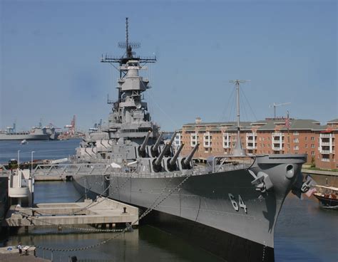 USS Wisconsin Deck