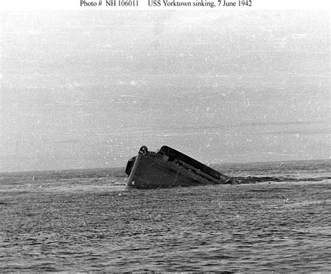 USS Yorktown Last Moments