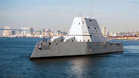 USS Zumwalt DDG 1000 Radar