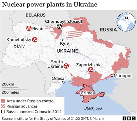 Ukraine Nuclear Plants