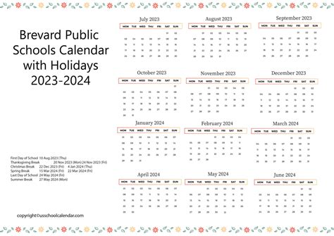 Understanding Brevard School Calendar