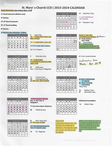 Understanding Ccc Calendar Tips