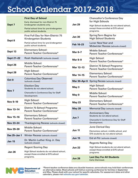 Understanding the Basics of a School Calendar