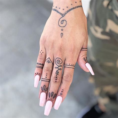 Unique Hand Tattoos