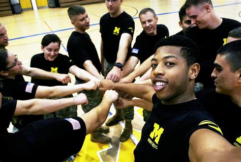 University of Michigan ROTC Training