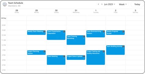 Using Uno Calendar for Team Collaboration