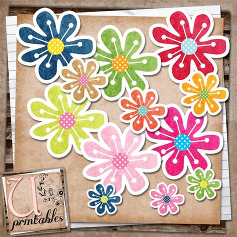 Uses for Printable Flower Designs