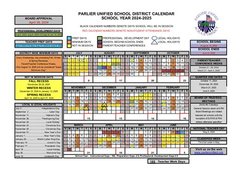 Using the 5 Pusd Calendar to Enhance Academic Performance